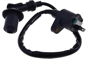 2EXTREME Zündspule inkl. Zündkerzenstecker für Peugeot Ludix 2, New Vivacity, Speedake, Speedfight 1-4, Squab, SV, TKR 50cc Roller (2-Pin, 12V, 30.000V, 2-Takt & 4-Takt)