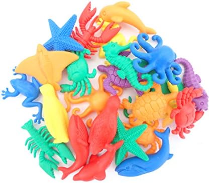 24 Starter Set of Sea Life "Aquatic" Sorting Counters - Sensory Early Learning