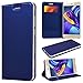 Produktbild Huawei Honor 9 Hülle, CE-Link Lederhülle Ledertasche Schutzhülle Premium PU Leder Flip Wallet Case Innere Weiche Silikon Handy Tasche Schale Etui mit Kartenfach Standfunktion Protective Cover Schutz für Huawei Honor 9 Handyhülle - Sapphire Blau