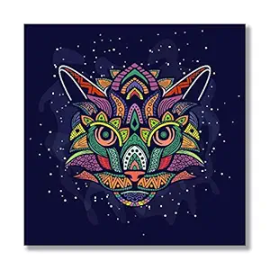 Tamatina Wall Posters | Trippy Posters | Psychedelics | Freaky | Pubs | Caf? | Disco | Boys Room | Laminated | Tearproof |Size-92X92 cms.a352