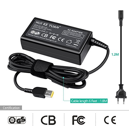  TUV GS  HKY 20V 65W Laptop Netzteil Notebook Ladekabel Ladeger  t f  r Lenovo Yoga 2 11 11s 13 2 Pro  Lenovo ThinkPad X1 Yoga 14  15  S3  S5  S1 Yoga