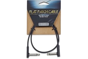 ROCKBOARD BY WARWICK Flat Patch Cable 45 cm Black