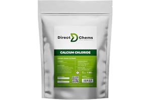 DIRECTCHEMS Calcium Chloride Flakes for Plants - Fertiliser 1KG 5KG 25KG | Dust and Moisture Control | Promote Plant Growth
