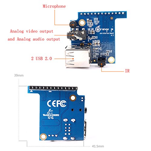 MakerHawk Orange Pi Zero Expansion Board Interface Board Development Board