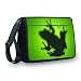 Produktbild MySleeveDesign Messenger Bag Laptoptasche Notebooktasche mit Tragegurt - Tasche für Laptop & Notebook der Größen 13,3 Zoll / 14 Zoll / 15,6 Zoll / 17,3 Zoll - VERSCH. Designs - Frog - 17