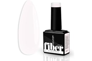 NAILFOR Base Fiber 12ml – Base Semipermanente Gel Rinforzante per Unghie, Smalto Gel UV LED Professionale per Ricostruzione, Alta Adesione e Resistenza (Naky)