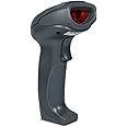 iBall 2D-S209 Wired 2D USB Barcode Scanner Handheld QR Code Scanner 1D Barcode Reader for Shop, Library, Express Company, Retail Store, Warehouse, Supermarket, Convenience Store,Dark Grey