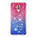 Produktbild IDLEHOUR Hülle für Huawei Mate20 Lite, Premium Soft TPU Gel-Schutzhülle Stoßfest, Flexible Silikon-Schutzhülle Treibsand Silikon Bumper Schutz Tasche Schale Antikratz Backcover, Pulverblau