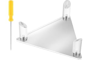 Bewudy Support de basket-ball en acrylique pour ballon de football, support antidérapant pour ballons de sport, basket-ball, football, volley-ball, rugby, ballons de rugby