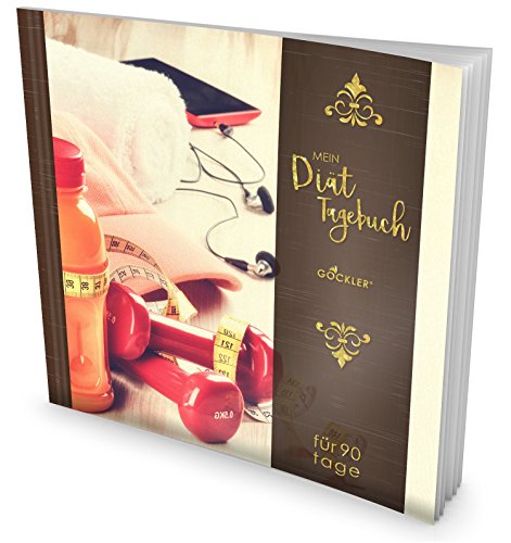 Gockler Dit Tagebuch Das 90 Tage Abnehmtagebuch Zum Ausfllen Professionell Gestaltet Softcover Mit Glnzendem Finish Motiv Ready To Go Ein Ernhrungstagebuch Zum Abnehmen