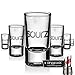 Produktbild 6 x Sourz Glas Gläser Shotglas Schnapsglas Likör Gastro Bar Deko + anygoods Flaschenausgiesser