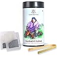 VANN MANTRA Herbal Kashmiri Kahwa with Bamboo Tong, Natural Blend with Saffron, Cinnamon Flavored Masala, Natural Organic Indian Kadha, Detox Healthy Tea for Refreshing Experience (25 Tea Bags Each)