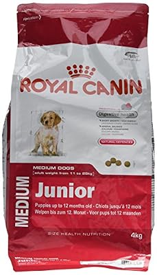 Royal Canin Medium Junior Nourriture pour Chien 4 kg