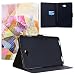Produktbild Yokata Samsung Galaxy Tab A 10.1" T580 / T585 Hülle Case Marmor Folio Leder Smart Cover Kunstleder Schutzhülle Tasche Schale Ledertasche Ledercase Ultradünn Lederhülle mit Auto Sleep / Wake Up Funktion und Standfunktion Kartenfach Weich Silikon Backcover Innere Ultra Dünn Slim für Galaxy Tab A 10.1 Zoll SM-T580 / SM-T585 Tablet Etui - Flamingo