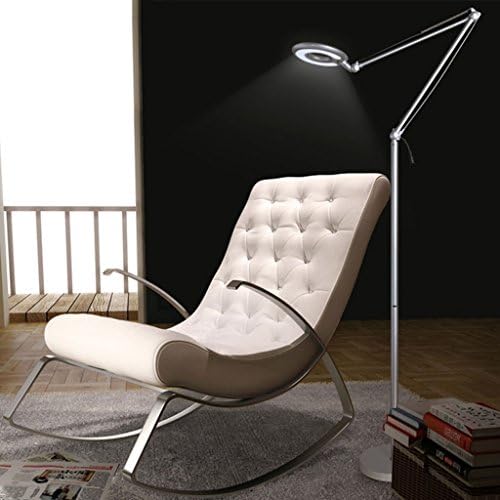 any home lamp Tattoo Beauty Light Lamp Floor Lamp LED Eyebrow Pencil Beauty Eyelashes Three-dimensional Lamp Shadowless Lamp ( Color : Silver )