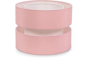 ValueLights | Large Blush Pink 2 Tier Pendant Drum Lampshade | Lamp Shades, Home Décor & Improvement Essential | 350mm Shade Width