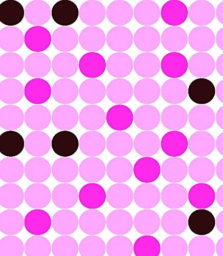 RestaurantWraps.com Waxed Sheets, Basket Liner and Food Wrap, 12" x 12", Dots Print (3 Packs of 1000 Sheets)