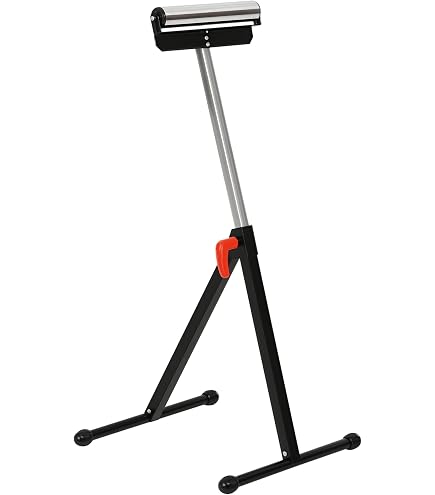 Support à rouleaux 7 rouleaux 2m incl. balance