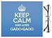 Produktbild Blau Keep Calm und Love Gado-Gado Objektiv Reinigungstuch Farbe 2490