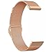 Produktbild Ruentech Ersatzarmband Kompatibel für Fossil Gen 4 Q Venture HR Smartwatch-Band, 18-mm-Milanese-Armband für Fossil Damen Gen 4 Q Venture HR-Bänder (Rosegold)
