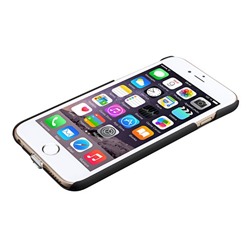 Antye Qi Wireless Charger Charging Receiver Case Back Cover [No Built-in Battery] with Flexible Lightning Connector for iPhone 6/ 6S