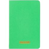Meteksan Notes 9x14 cm Karton Kapaklı İplik Dikişli Defter, 24 Yaprak, D&uuml;z, Yaprak Yeşili