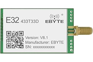 EBYTE SX1278 433MHz Lora drahtloses Modul E32-433T33D 33 Dbm lange Entfernung 12KM Niedrigere Leistung Wake auf Luft-Antennen-Schnittstelle SMA-K RF Transceiver für landwirtschaftliche Anwendung Smart Wear