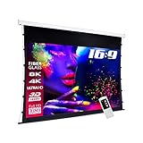 TATENSO Leinwände eignen sich für den Einsatz im privaten Umfeld für Filme und Spiele genauso wie für den Einsatz im professionellen Bereich für Präsentationen und Diavorträge. Mithilfe des beiliegenden Montagematerials und der deutschen Anleitung ist auch die Montage schnell und einfach durchgeführt. Der mattweiße, diffuse Leinwandstoff sorgt für ein kontrastreiches und farbintensives Bild und ist für den Einsatz von Projektions-Systemen wie LED, LCD- und DLP-Projektoren sowie Overhead- und