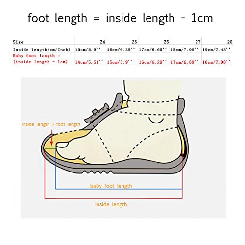 Jungen Gummistiefel Kinderschuh Baby Wasserdicht Schuhe (Alter 2-6 Jahre) GudeHome - 3