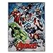 Produktbild GUIZMAX Teppich Kind Avengers 125 x 95 cm Zimmer Disney Digital