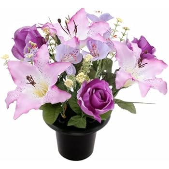 Composition Florale Artificielle Clématites | Remise 25