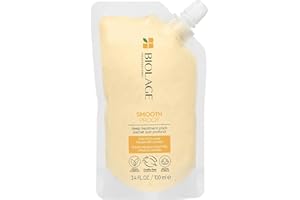 Biolage Intensywnie pielęgnująca maska do włosów kręconych włosów, zapewnia połysk, łatwiejszą stylizację i efekt zapobiegający puszeniu się, z kamelią, gładka i odporna na skręcanie, 1 x 100 ml