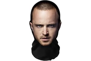 Aristo Solutions Máscara de cara completa con impresión 3D, transpirable, ligera y cómoda, ideal para cosplay, fiestas, Halloween, karnveal y eventos