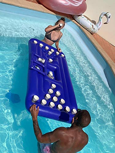 Tavolo Da Beer Pong Gonfiabile E Galleggiante Per Mare E