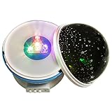 XFH LED Sternenhimmel Projektor Nachtlichter Beleuchtunglampe Stern Lichterprojektor 360 Grad Drehen für Kinder Baby Zimmer Schlafzimmer Kinder Geschenk - 4