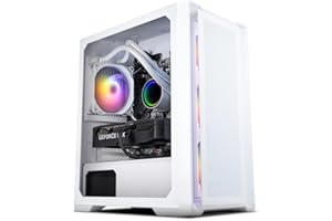 SCAN 3XS SYSTEMS Median Scan PC de Jeu refroidi par Liquide | RTX 5070 12 Go | Ryzen 7 5700X 8 cœurs | 32 Go de RAM | SSD M.2 1 to | Éclairage RVB Dynamique | WiFi | Streaming Ready | Windows 11