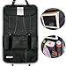Produktbild Auto-Organizer Rückenlehnenschutz,HICYCT Auto Rücksitz-Organizer für Kinder, Rücksitz Organizer Kinder - Kick mat mit praktischen Rücksitztaschen