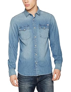 JACK & JONES VINTAGE Herren Freizeithemd Jjvsheridan Shirt L/S Western Noos