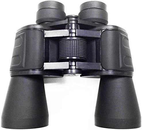 UKHobbyStore 12x50 Binoculars with Lightweight Alloy Body. Plus Carry Case, Lens Caps, Strap, Cleaning Cloth & Warranty (12x50)