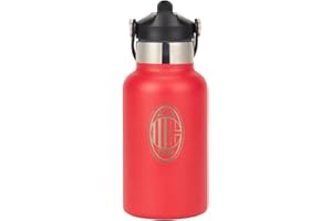 AC MILAN A.C. Milan Borraccia Termica/Sportiva, per Bevande Calde o Fredde, Prodotto Ufficiale, Diversi Colori e Capacità