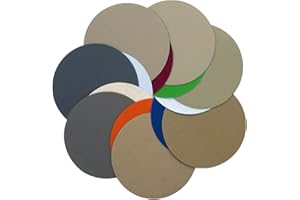 YIYINOE 35 Pièces 125mm Disques de Ponçage Papier Abrasifs 2000/2500/3000/4000/5000/7000/10000 Grain pour Poncer/Polir/Dérouiller pour Ponceuse Excentrique