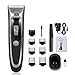 Produktbild Haarschneider Set, Professionelle LED-Display wiederaufladbare Haarschneider Rasierer Haarschnitt Maschine mit 6 Grenzen Kämme, für Männer Kinder und Familie verwenden (UK Stecker)