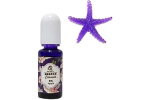 Brussels08 Flacon de 10 g/flacon de pigment liquide pour résine époxy, teinture UV pour résine UV, teinture inodore pour la fabrication de bijoux, résine UV, loisirs créatifs, violet