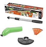 Sallypan Akku-Unkraut-Trimmer, Griff Erweiterbar Leicht Garten Rasentrimmer