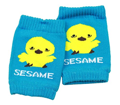 4 Pairs Catoon Toddler Knee And Elbow Pads Crawling Safety Protector Chicken