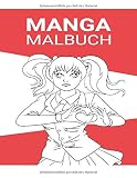 Manga Malbuch: Anime Ausmalbuch und Zeichenheft by Manga Comics Ausmalbilder