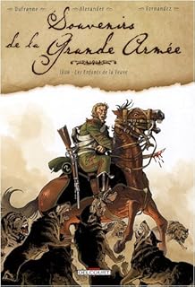 jaquette livre Souvenirs de la Grande Armée, Tome 2 : 1808 - Les enfants de la veuve