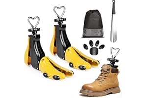 GEBRAZY Schuhdehner Damen Herren, 2 Stück Schuhdehner Schuhweiter, Schuhspreizer für zu Enge Schuhe für Herren, Damen, Sneakers, Stiefeletten