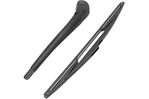 Anlseiod Essuie-glace arrière pour Renault Clio 3 2005-2014 Bras et lame d'essuie glace arriere Clio III (BR0/1, CR0/1) 7700433319 7701059392 7701047871