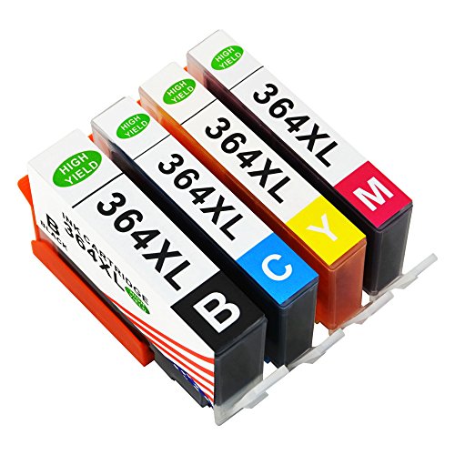 Toner Kingdom 4 Pack Kompatibel HP 364XL 364 Tintenpatronen Für HP Photosmart 5520 6520 7510 5510 5514 5515 5524 6510 7520 D5460 C6380 C5380 Deskjet 3070A 3520 3522 3524 Officejet 4620 4622